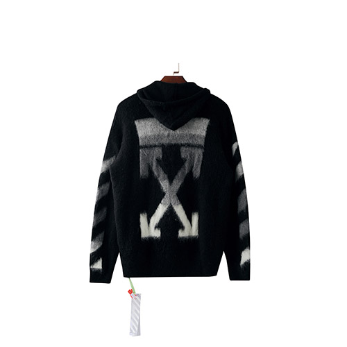남녀 공용 커플룩 고품질 OFFWHITE 모헤어 스웨터 305