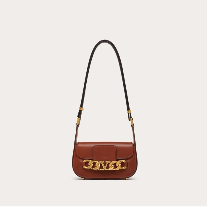 발렌티노 여성 브이 체인 백 - Valentino Womens V-logo Chain Bag 