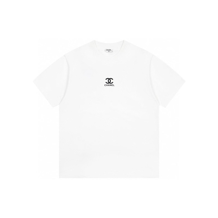 샤넬 남/녀 라운드 반팔티 - Chanel Unisex Round Tshirt - chl3558